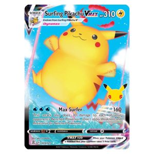 Surfing Pikachu VMAX 9/25 - Celebrations
