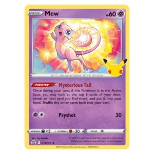 Mew 11/25 - Celebrations