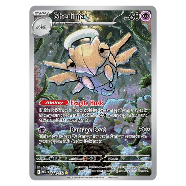 Shedinja 144/132 - Mega Evolution Shedinja 144/132 - Mega Evolution