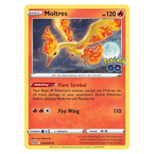 Moltres 012/78 - Pokémon GO